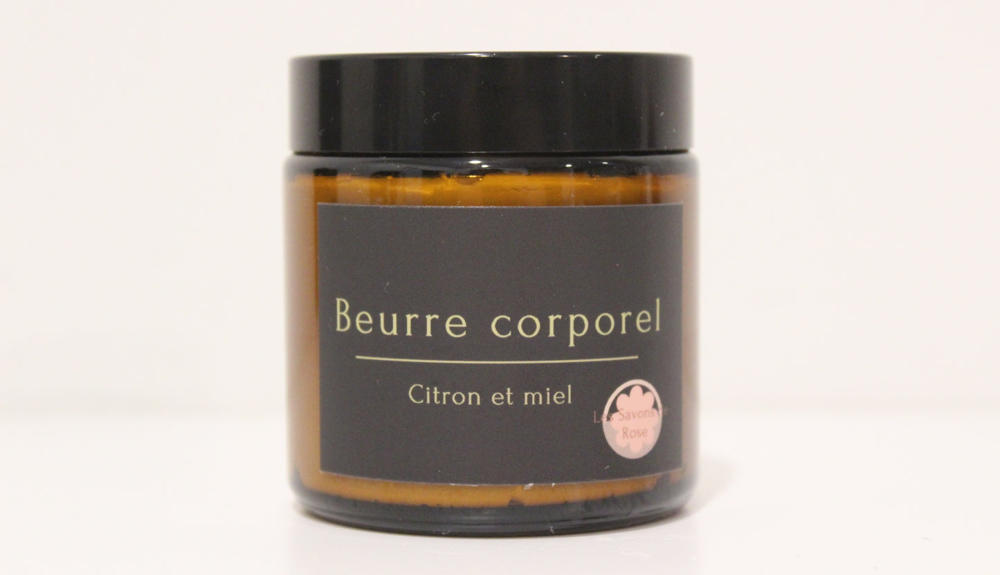 Beurre corporel Citron et miel